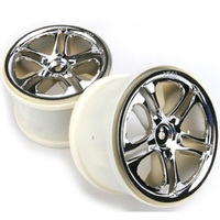 Traxxas Wheels 3.8" Chrome