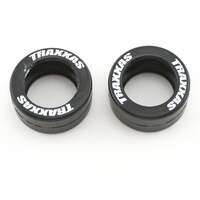 Traxxas Rubber Tires (Wheelie Bar) (2)