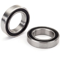 Traxxas Ball Bearing, Blk Rubber, Stainless (20X32X7mm) (2)