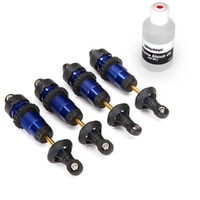 Traxxas Shocks Gtr Aluminium Assy Blue Anodiz