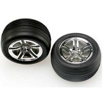 Traxxas Tyres & Wheels, Assembled (Front Glued)