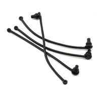 Traxxas Body Clip Retainer Set (Black) (4)