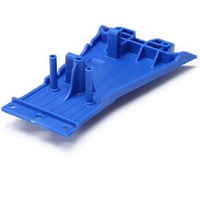 Traxxas Lower Chassis, Low Cg (Blue)