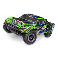 Traxxas Slash 2WD BL-2S HD Green Short Course RC Truck