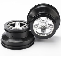 Traxxas Front/Rear Black Chrome B/Lock