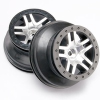 Traxxas Wheels, Sct, Ss, Satin Chrome