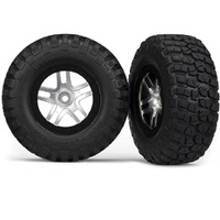 Traxxas Tyres And Wheels Assy Satin Black