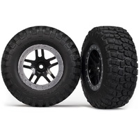 Traxxas Tires & Wheels, Assembled, Glued