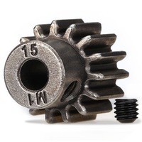 Traxxas Gear, 15T Pinion (Fits 5mm Shaft)/ Set Screw