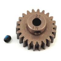 Traxxas Hardened Steel Mod 1.0 Pinion Gear w/5mm Bore (22T)