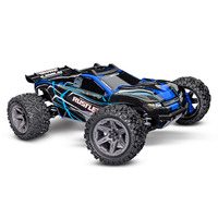 Traxxas 1/10 Rustler 4X4 Brushless RC Stadium Truck BL-2S - Blue