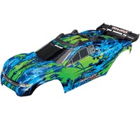 Traxxas Body, Rustler 4X4 VXL, Green