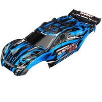 Traxxas Body, Rustler 4X4, Blue