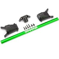 Traxxas Chassis Brace Kit Green (Fits Rustler & Slash 4X4 Models With Low-Cg Chassis)