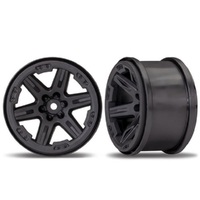 Traxxas Wheels, Rxt 2.8',Blk (2)