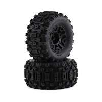 Traxxas Sledgehammer 2.8" Pre-Mounted Tires w/12mm Hex (2) (Black)