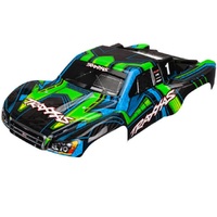 Traxxas Body, Slash 4X4, Green & Blue