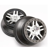 Traxxas VWheels Satin Chrome Dual Profile Slash