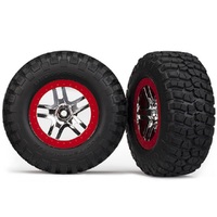 Traxxas Tyres And Wheels Assy Ultra Soft Slash