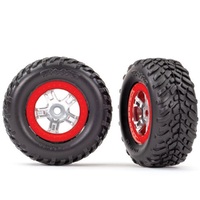 Traxxas Tyres And Wheels Assy Glued