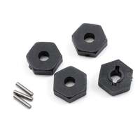 Traxxas 12mm Hex Wheel Hubs w/Axle Pins (4)