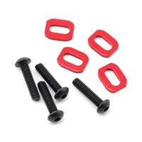 Traxxas X-Maxx/XRT Motor Mount Washer (Red) (4)