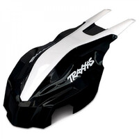 Traxxas Canopy, Front, Black/White Aton