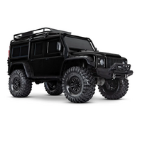 Traxxas TRX4 1/10 Land Rover Defender RC Trail Crawler (Black)