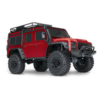 Traxxas 1/10 TRX4 Scale and Trail Land Rover Crawler (Red)