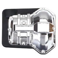 Traxxas Diff Cover, F & R (Chrome Plated)