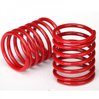 Traxxas Spring, Shock (Red) (2)