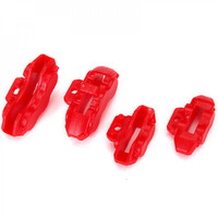 Traxxas Brake Calipers (Red) F & R