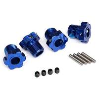 Traxxas 17mm Splined Wheel Hub Hex (Blue) (4)