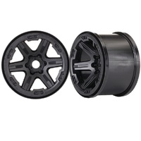 Traxxas Wheels, 3.8' (Black) (2)