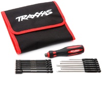 Traxxas Speed Bit Master Set, Hex And Nut Driver, 13-Piece, Travel Pouch, Hex Drivers