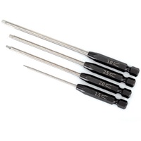 Traxxas Speed Bit Set, Hex Driver, 4-Piece Straight (1.5mm, 2.0mm, 2.5mm, 3.0mm), 1/4' Drive