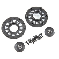 Traxxas Ctr Caps (2)/ Beadlock Rings (2) (Requires 8255A Extended Stub Axle)