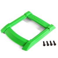 Traxxas Skid Plate, Roof (Body) Green/ 3X12mm Cs (4)