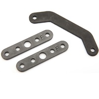 Traxxas Bulkhead Tie Bar, Front, Upper (1)/ Lower (2) (Steel)