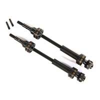 Traxxas Steel-Spline Constant-Velocity Front Driveshafts (2) (Complete Assembly)