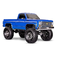 Traxxas 1/10 TRX-4 Scale & Trail Craler w/ 1979 Chevrolet K10 Truck - Metallic Blue