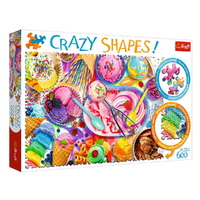 Trefl 600pc Crazy Shapes! Sweet Dream Jigsaw Puzzle