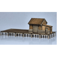 Trackside Models N NSW G1 Goods Shed Laser Cut Scenery Kit