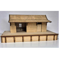 Trackside Models HO NSW A2 Passenger station Laser Cut Scenery Kit