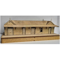 Trackside Models HO NSW A5 Passenger Station Laser Cut Building Kit