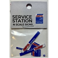 The Train Girl N Aussie Advertising "Service Station" 6pk