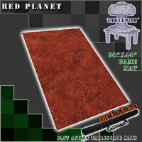 The F.A.T. Mat - 30x44in Red Planet Medium Gaming Mat