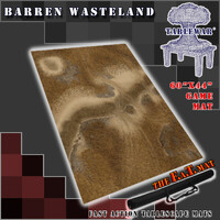 The F.A.T. Mat - 60x44in Barren Wasteland Large Gaming Mat