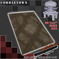 The F.A.T. Mat - 60x44in Cobbletown Large Gaming Mat