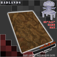 The F.A.T. Mat - 60x44in Badlands Large Gaming Mat